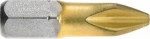 Бита Рh2 3 шт хвостовик шестигранный 1/4 25 мм MaxGrip, BOSCH, 2607001546